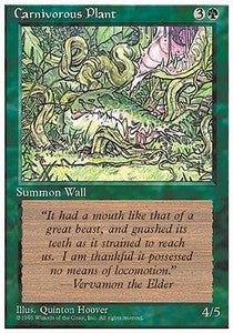 Carnivorous Plant - Fourth Edition (Common)