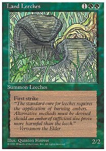 Land Leeches - Fourth Edition (Common)