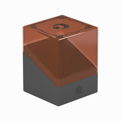 Ultimate Guard Deck Box Boulder 100+ aus Lorwyns Finsternis in Orange und Grau, MTG Deckbox