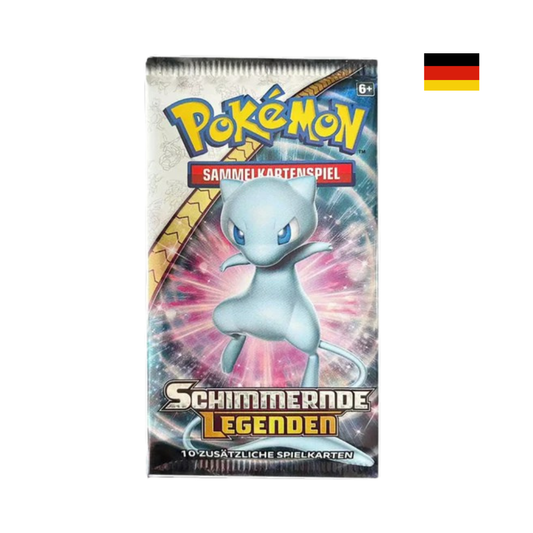Pokemon Schimmernde Legenden Booster mit Mew Artwork – deutsche Edition