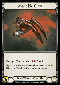 Mandible Claw (Normal) - Crucible of War - Unlimited (Rare) [CRU005]