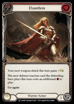 Dauntless (Red) (Normal) - Crucible of War - Unlimited (Rare) [CRU085]