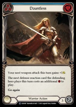 Dauntless (Blue) (Normal) - Crucible of War - Unlimited (Rare) [CRU087]