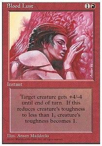 Blood Lust - Fourth Edition (Common)