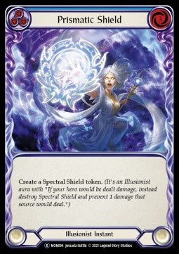Prismatic Shield (Blue) (Normal) - Monarch - Unlimited (Rare) [MON094]