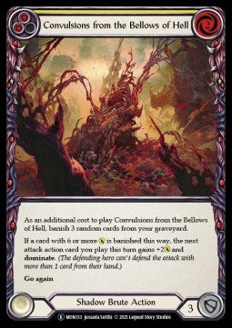Convulsions from the Bellows of Hell (Yellow) (Normal) - Monarch - Unlimited (Rare) [MON133]