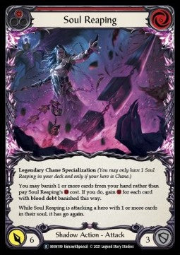 Soul Reaping (Normal) - Monarch - Unlimited (Rare) [MON199]