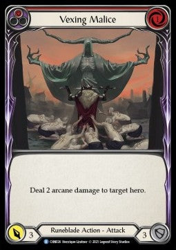 Vexing Malice (Yellow) (Normal) - Monarch - Chane Blitz Deck (Rare) [026]