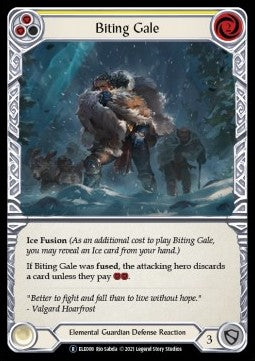 Biting Gale (Yellow) (Normal) - Tales of Aria - Unlimited (Rare) [ELE008]