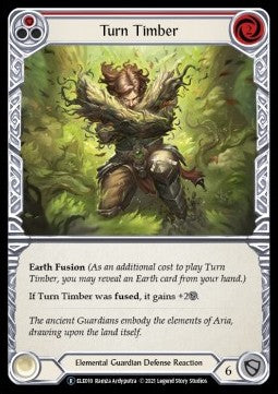 Turn Timber (Red) (Normal) - Tales of Aria - Unlimited (Rare) [ELE010]