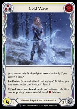 Cold Wave (Yellow) (Normal) - Tales of Aria - Unlimited (Rare) [ELE039]