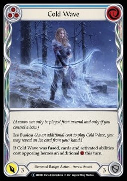 Cold Wave (Blue) (Normal) - Tales of Aria - Unlimited (Rare) [ELE040]