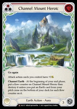 Channel Mount Heroic (Rainbow Foil) - Tales of Aria - Unlimited (Majestic) [ELE117]