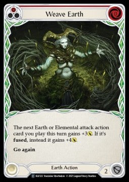 Weave Earth (Red) (Normal) - Tales of Aria - Unlimited (Rare) [ELE122]