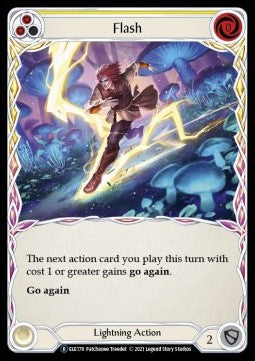 Flash (Yellow) (Normal) - Tales of Aria - Unlimited (Rare) [ELE178]