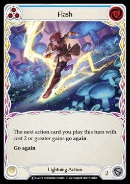 Flash (Blue) (Normal) - Tales of Aria - Unlimited (Rare) [ELE179]