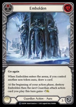 Embolden (Red) (Normal) - Tales of Aria - Unlimited (Rare) [ELE206]