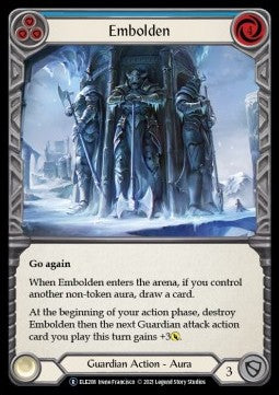 Embolden (Blue) (Normal) - Tales of Aria - Unlimited (Rare) [ELE208]