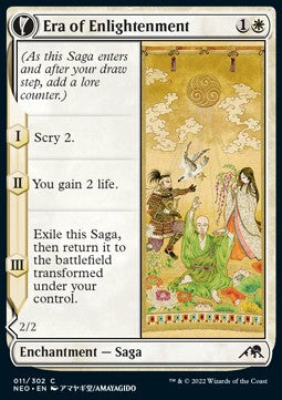 Era of Enlightenment // Hand of Enlightenment - Kamigawa: Neon Dynasty (Common) [11]