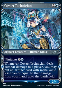 Covert Technician - Kamigawa: Neon Dynasty: Extras (Uncommon) [332]