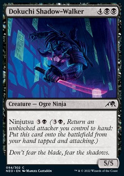 Dokuchi Shadow-Walker - Kamigawa: Neon Dynasty (Common) [94]