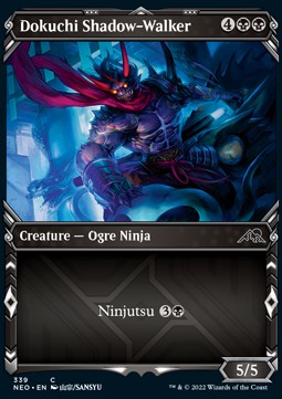 Dokuchi Shadow-Walker - Kamigawa: Neon Dynasty: Extras (Common) [339]