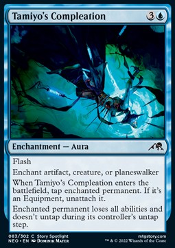 Tamiyo's Compleation - Kamigawa: Neon Dynasty (Common) [83]