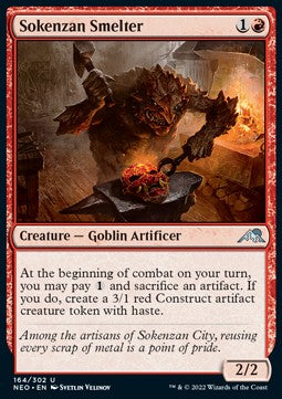 Sokenzan Smelter - Kamigawa: Neon Dynasty (Uncommon) [164]