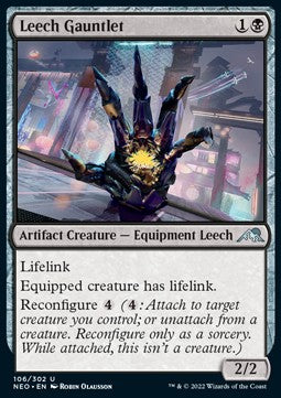 Leech Gauntlet - Kamigawa: Neon Dynasty (Uncommon) [106]