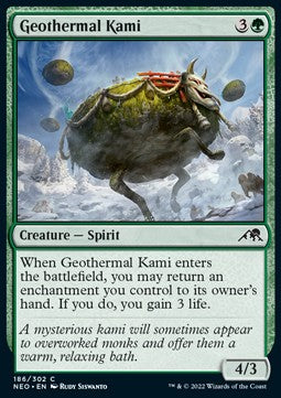 Geothermal Kami - Kamigawa: Neon Dynasty (Common) [186]