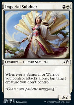 Imperial Subduer - Kamigawa: Neon Dynasty (Common) [19]