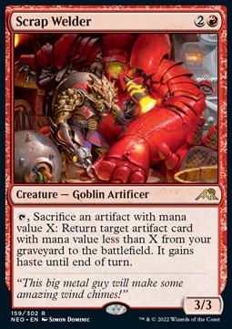 Scrap Welder - Kamigawa: Neon Dynasty (Rare) [159]