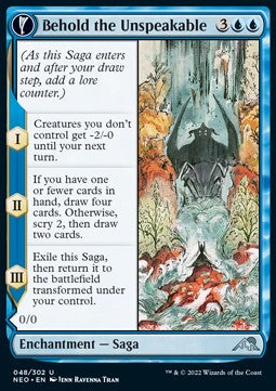 Behold the Unspeakable // Vision of the Unspeakable - Kamigawa: Neon Dynasty (Uncommon) [48]