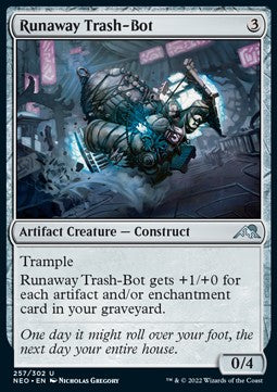 Runaway Trash-Bot - Kamigawa: Neon Dynasty (Uncommon) [257]
