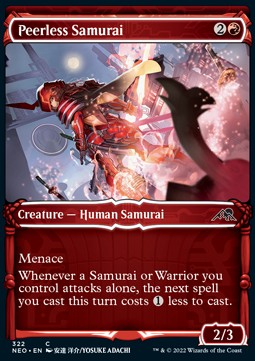 Peerless Samurai - Kamigawa: Neon Dynasty: Extras (Common) [322]