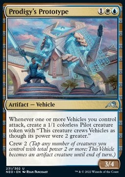 Prodigy's Prototype - Kamigawa: Neon Dynasty (Uncommon) [231]