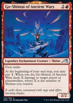 Go-Shintai of Ancient Wars - Kamigawa: Neon Dynasty (Uncommon) [144]