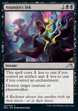 Assassin's Ink - Kamigawa: Neon Dynasty (Uncommon) [87]