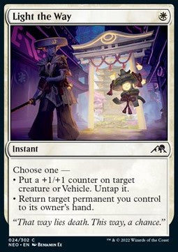 Light the Way - Kamigawa: Neon Dynasty (Common) [24]