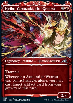 Heiko Yamazaki, the General - Kamigawa: Neon Dynasty: Extras (Uncommon) [321]