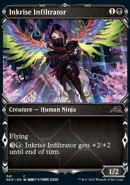Inkrise Infiltrator - Kamigawa: Neon Dynasty: Extras (Common) [341]