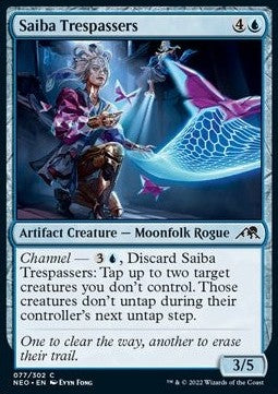 Saiba Trespassers - Kamigawa: Neon Dynasty (Common) [77]