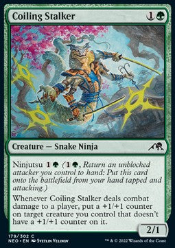 Coiling Stalker - Kamigawa: Neon Dynasty (Common) [179]