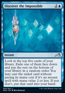 Discover the Impossible - Kamigawa: Neon Dynasty (Uncommon) [50]