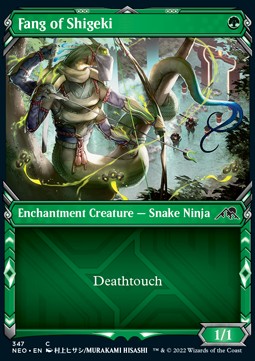 Fang of Shigeki - Kamigawa: Neon Dynasty: Extras (Common) [347]