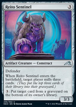 Reito Sentinel - Kamigawa: Neon Dynasty (Uncommon) [256]