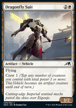 Dragonfly Suit - Kamigawa: Neon Dynasty (Common) [9]