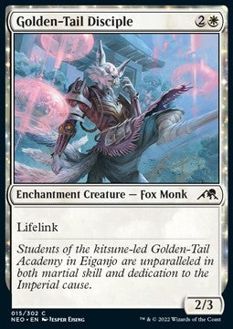 Golden-Tail Disciple - Kamigawa: Neon Dynasty (Common) [15]