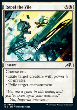 Repel the Vile - Kamigawa: Neon Dynasty (Common) [33]