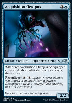 Acquisition Octopus - Kamigawa: Neon Dynasty (Uncommon) [44]